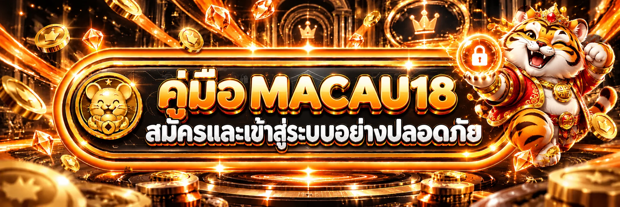 MACAU18 คู่มือสมัคร Login และรักษาบัญชี
